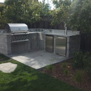 Parker Outdoor Kitchen - Menlo Park CA