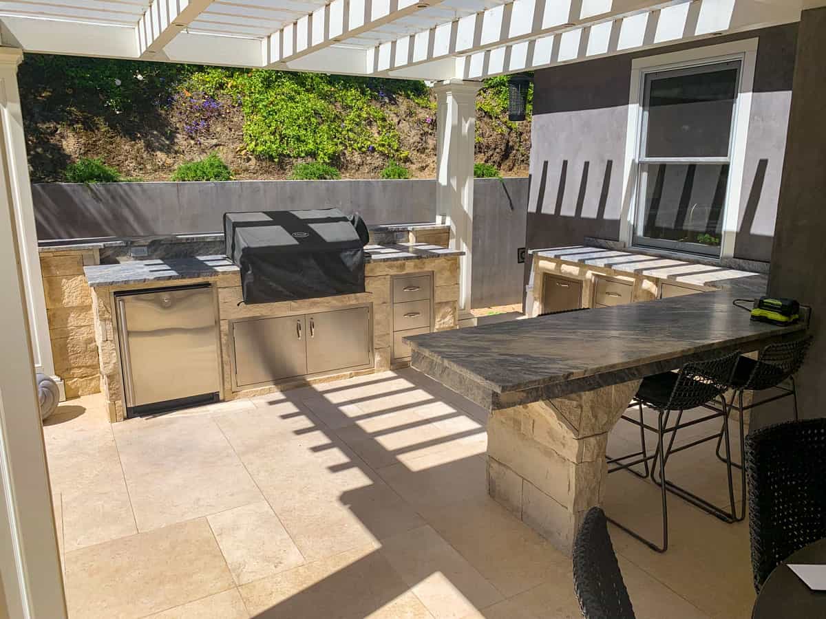 Outdoor Kitchen in Atherton, CA Unlimited Outdoor Kitchen